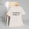 Inspirational Unisex Heavy Cotton Tee - 'Tomorrow Needs You' - GULLYDESIGN