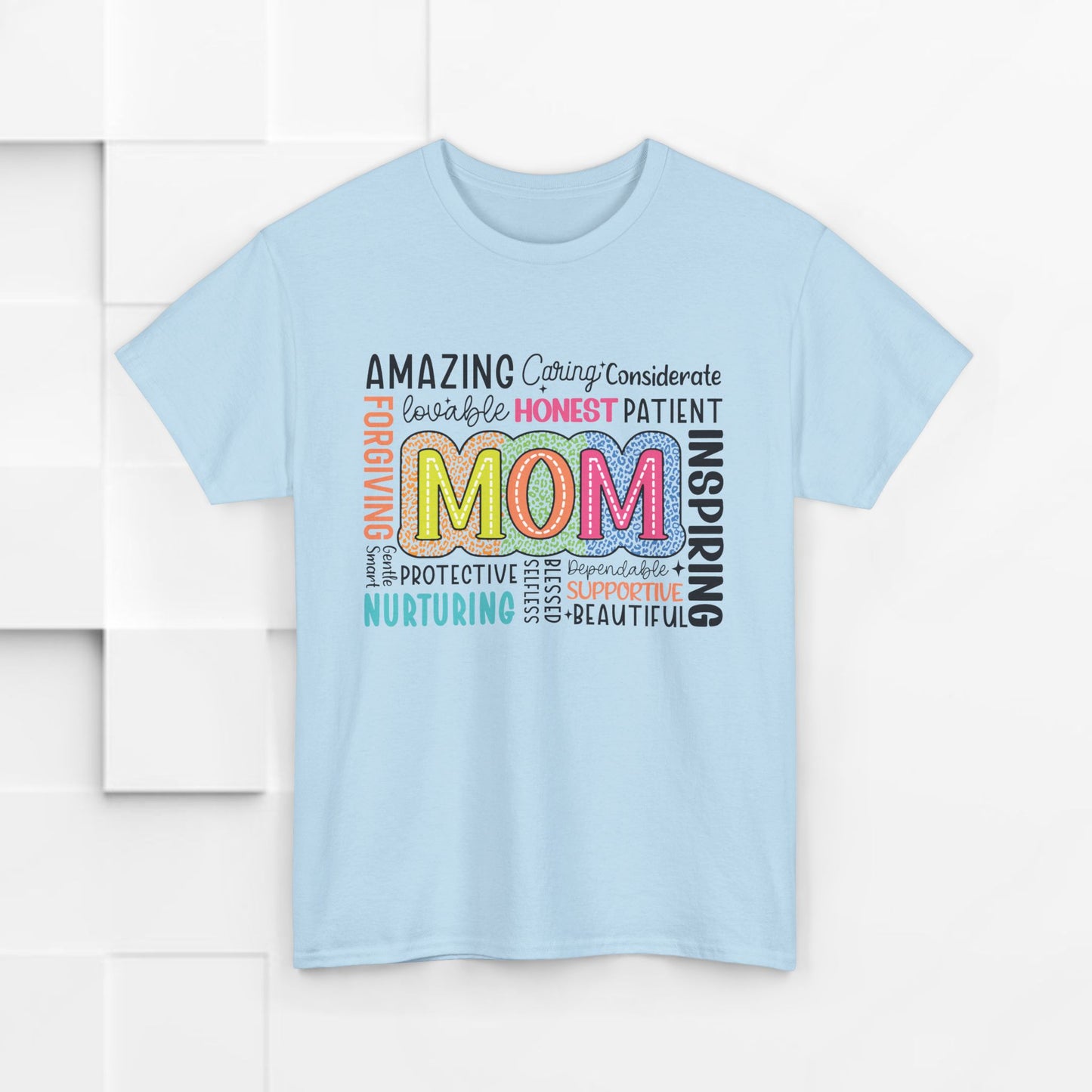 Inspiring Mom Tribute Unisex Heavy Cotton Tee