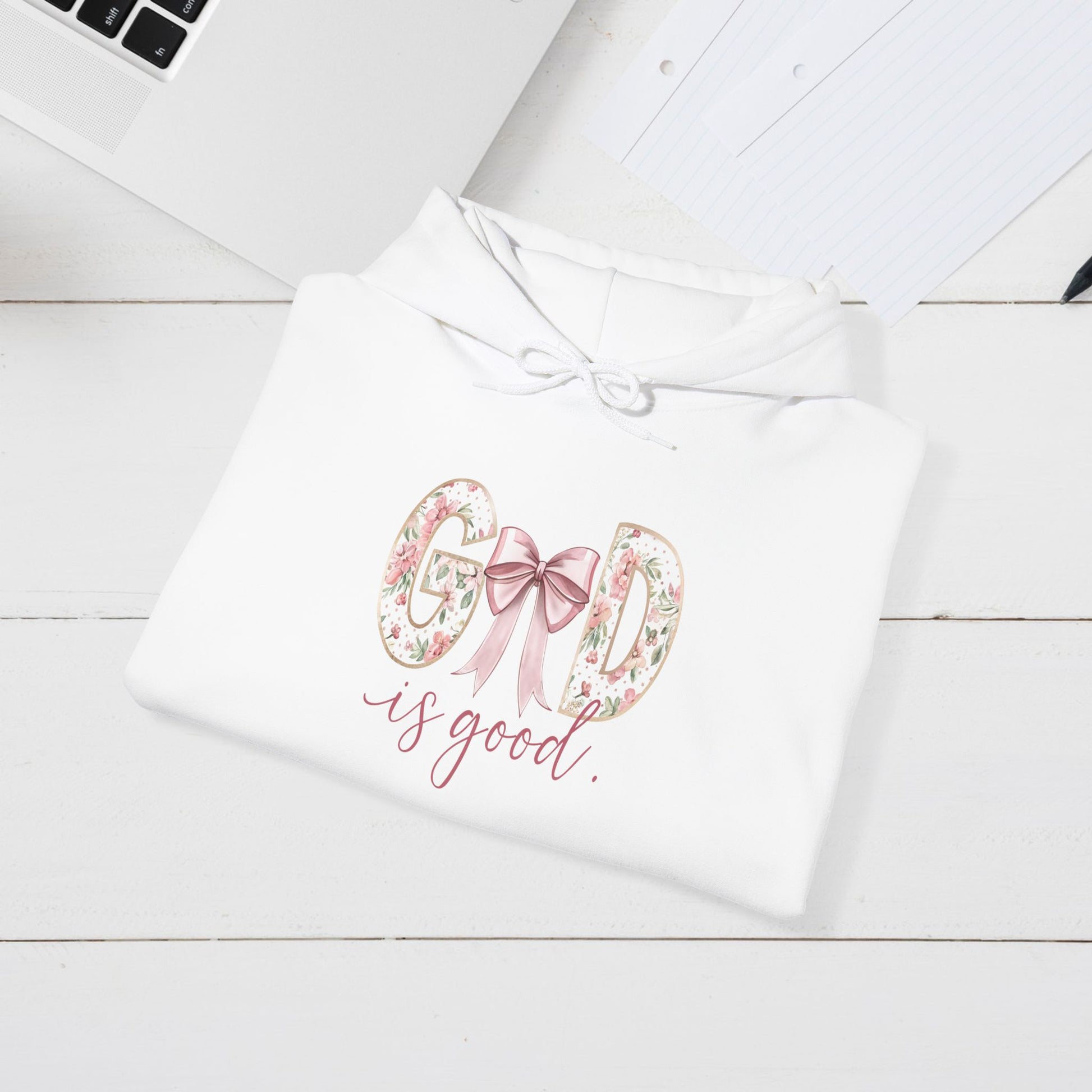 Inspirational God is Good Hoodie - Unisex Heavy Blend™ Sweatshirt - GULLYDESIGN