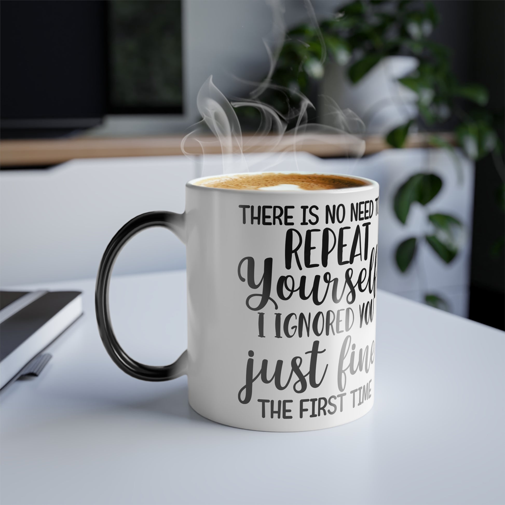 Inspirational Color Morphing Mug - 11oz Motivational Coffee Cup for Self-Love - GULLYDESIGN