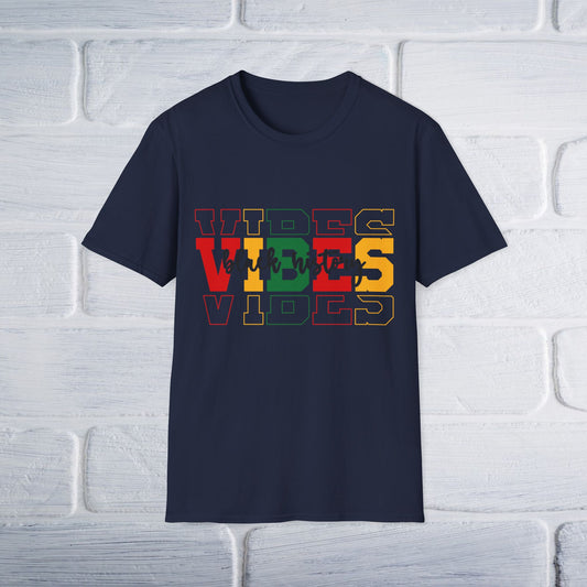 Vibes Black History T-Shirt - GULLYDESIGN