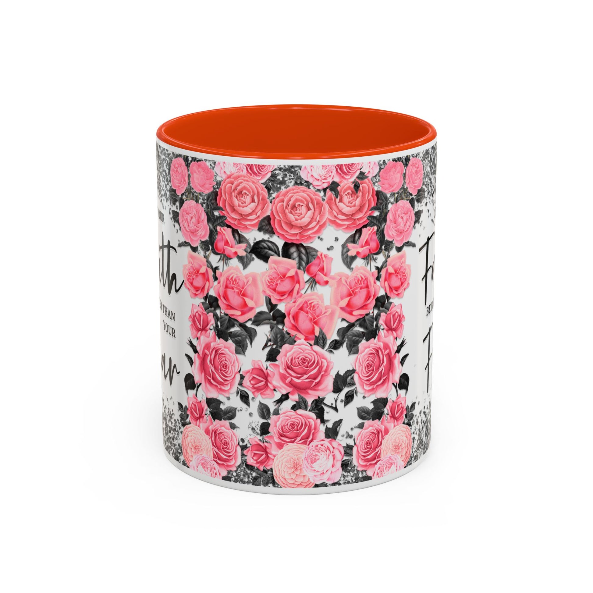 Colorful Floral Faith Mugs - Inspirational Coffee Cups for Home & Gifts - GULLYDESIGN