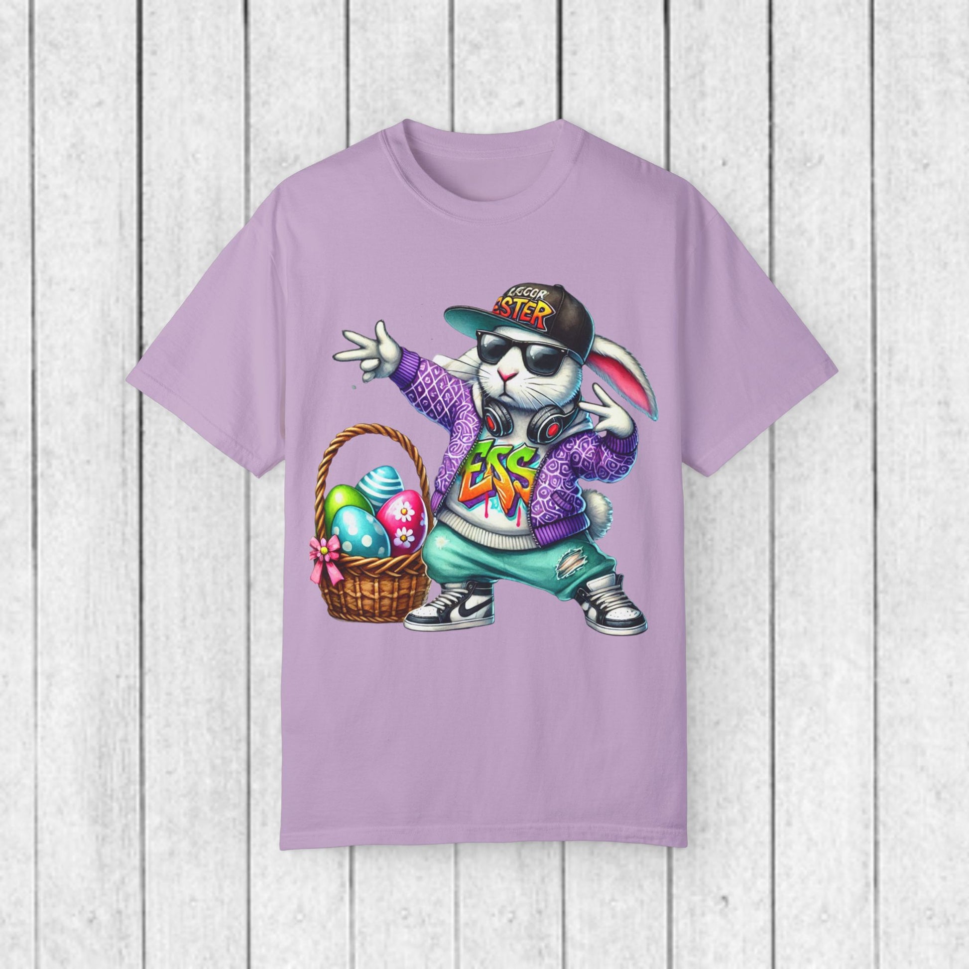 Hip Hop Easter Bunny Unisex T-Shirt - Fun & Festive Spring Apparel - GULLYDESIGN