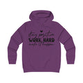 Stay Positive Work Hard Motivational College Hoodie - GULLYDESIGN