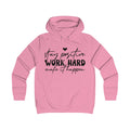 Stay Positive Work Hard Motivational College Hoodie - GULLYDESIGN