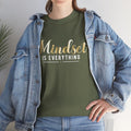 Mindset Unisex Heavy Cotton Tee - Inspirational T-Shirt for Positive Thinking - GULLYDESIGN