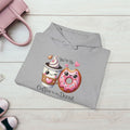 Cute Coffee & Donut Hoodie - You're the Coffee to My Donut Sweatshirt - GULLYDESIGN