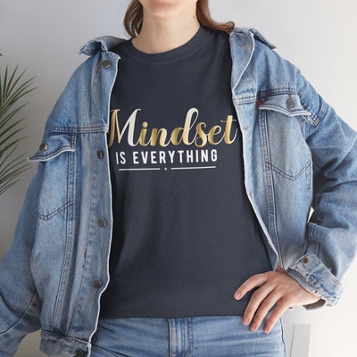 Mindset Unisex Heavy Cotton Tee - Inspirational T-Shirt for Positive Thinking