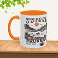 Inspirational Desert Scene Mug - 11oz & 15oz Colorful Coffee Cup for Faith & Encouragement - GULLYDESIGN