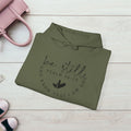 Inspirational Hoodie - Be Still Psalm 46:10 Heavy Blend Sweatshirt - GULLYDESIGN