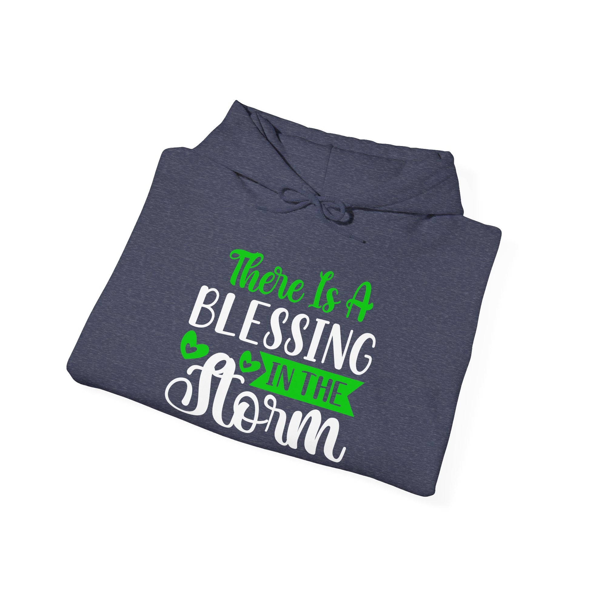 Blessing in the Storm Hoodie | Unisex Heavy Blend Sweatshirt for Comfort and Style - GULLYDESIGN