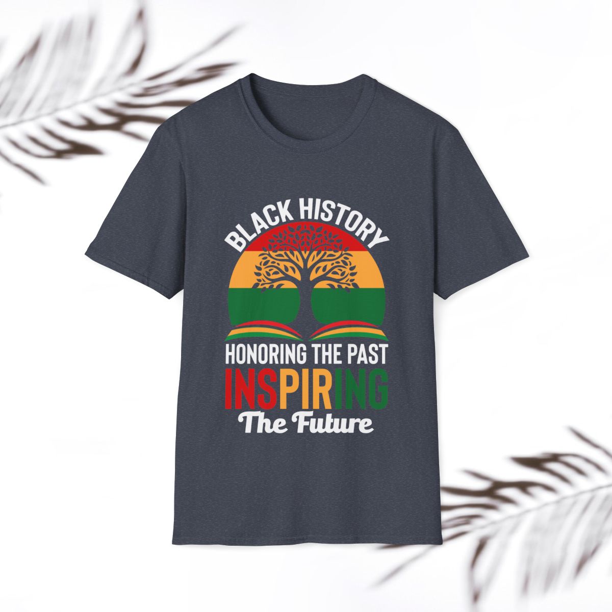 Black History Honoring the Past Inspiring the Future Urban Graphic Tee, Unisex T-Shirt - GULLYDESIGN