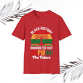 Black History Honoring the Past Inspiring the Future Urban Graphic Tee, Unisex T-Shirt - GULLYDESIGN