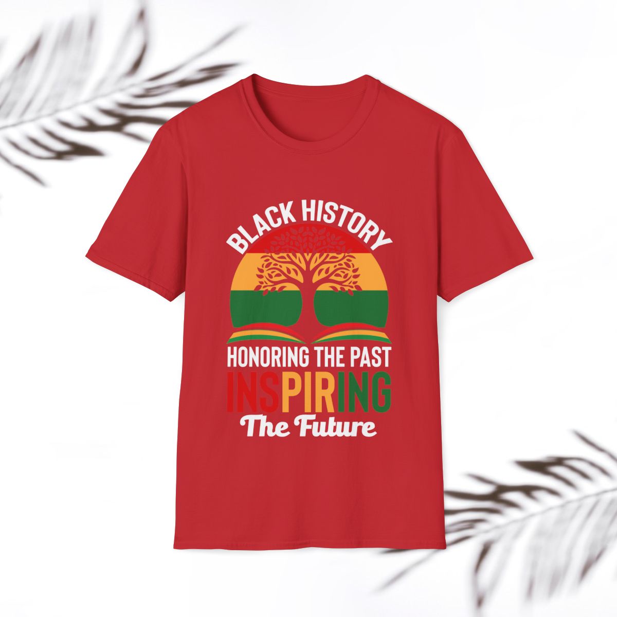 Black History Honoring the Past Inspiring the Future Urban Graphic Tee, Unisex T-Shirt - GULLYDESIGN