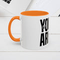Inspirational Colorful Mug - Empowering Affirmations for Coffee Lovers - GULLYDESIGN