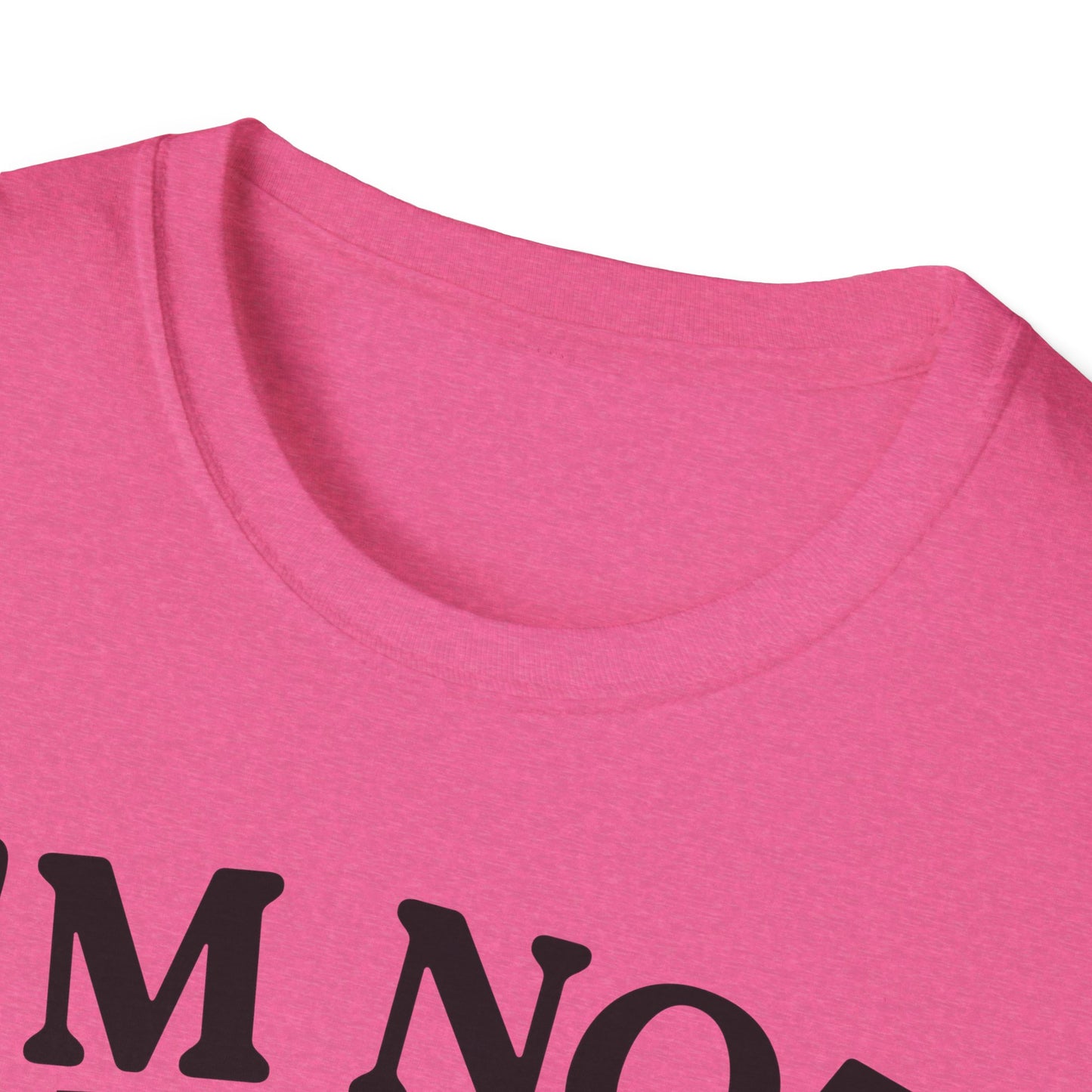 I'm Not Rude Unisex Softstyle T-Shirt – Honest Statement Tee for Fun Encounters