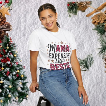 Mama's Expensive Little Bestie T-Shirt | Mom Daughter Matching Tee