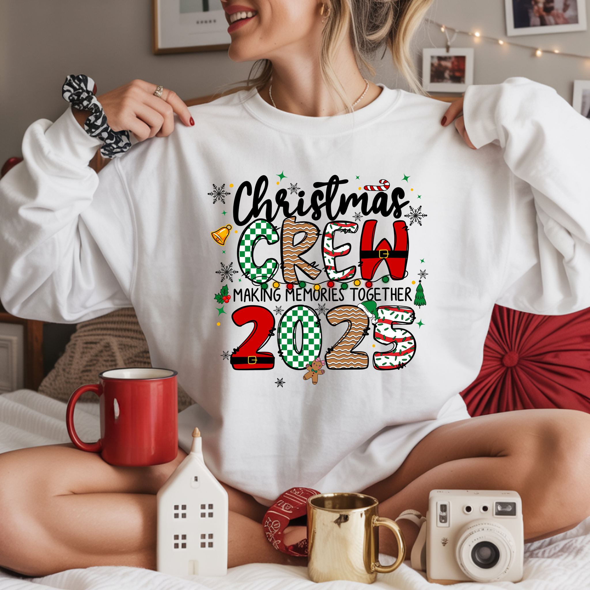Christmas Crew 2025 Sweatshirt – Making Memories Together
