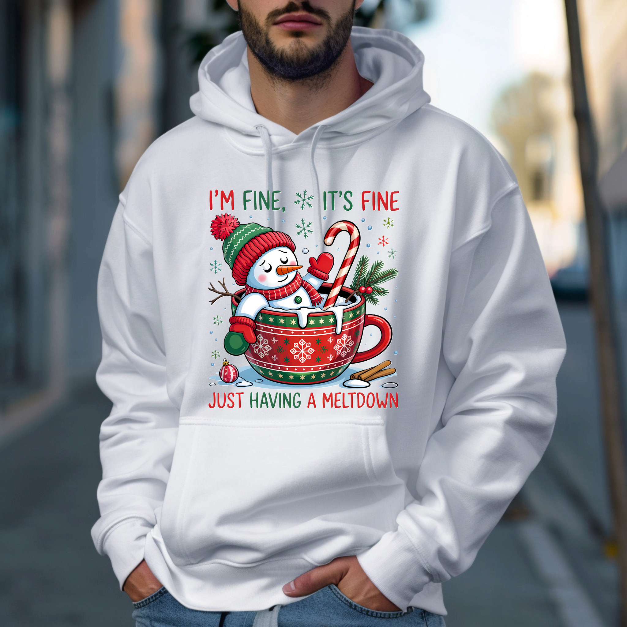 I’m Fine, It’s Fine — Just Having a Meltdown Hoodie