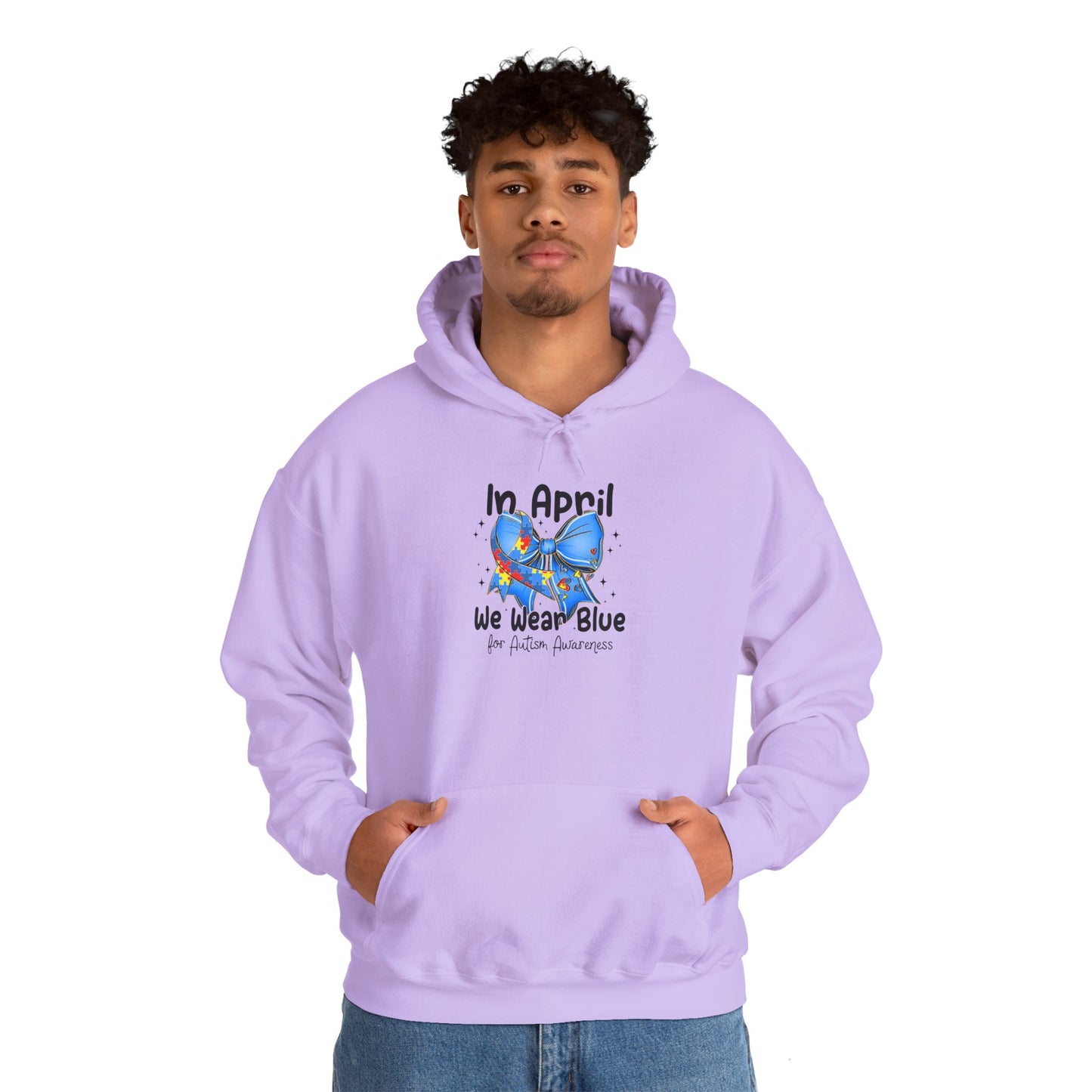 April Awareness Hoodie - We Wear Blue for Autism