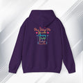 Inspirational Unisex Hoodie - 'You Are Enough' Motivational Sweatshirt for Self-Love & Positivity - GULLYDESIGN