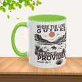 Inspirational Desert Scene Mug - 11oz & 15oz Colorful Coffee Cup for Faith & Encouragement - GULLYDESIGN