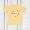 Faith-Inspired Unisex Heavy Cotton Tee - 'The Way, The Truth, The Life' - GULLYDESIGN