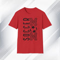 Soccer Mom Unisex Softstyle T-Shirt - Perfect Gift for Sporty Moms - GULLYDESIGN