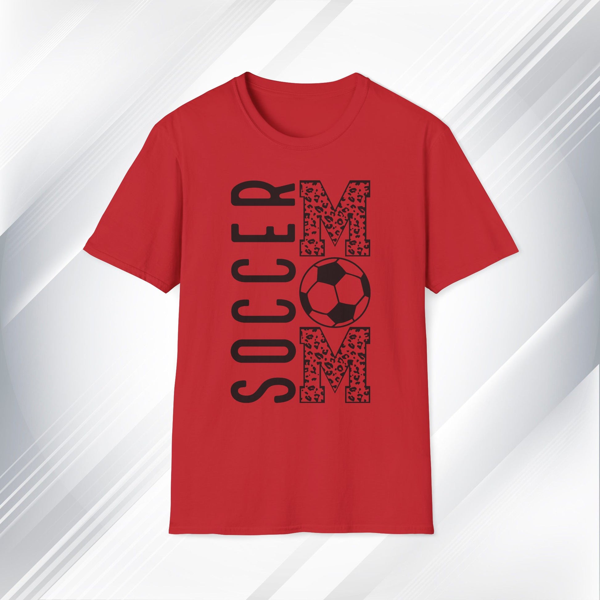Soccer Mom Unisex Softstyle T-Shirt - Perfect Gift for Sporty Moms - GULLYDESIGN