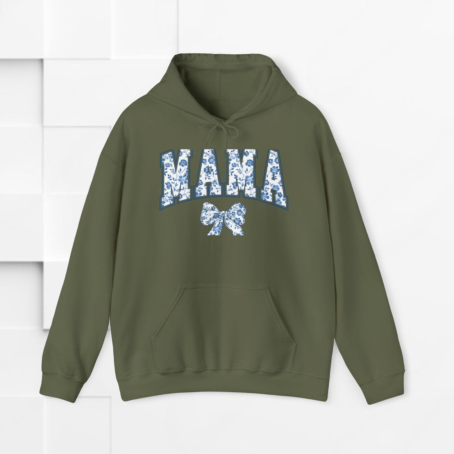Floral Mama Hoodie - Comfortable Unisex Heavy Blend Sweatshirt for Moms