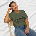 Created With A Purpose T-Shirt - Unisex Softstyle - GULLYDESIGN