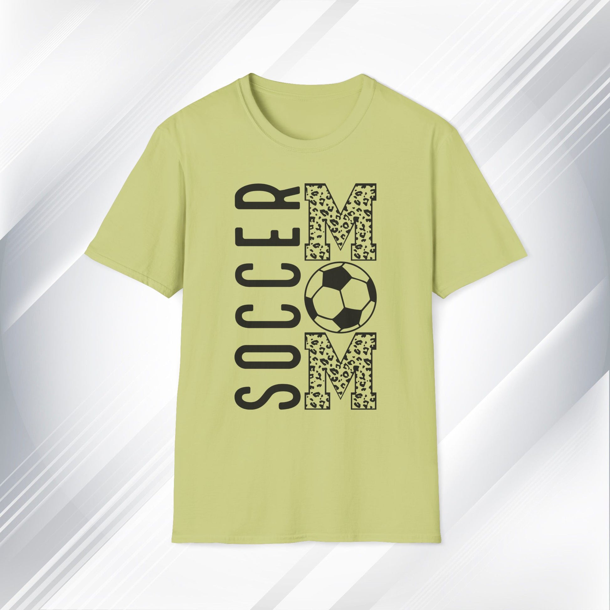 Soccer Mom Unisex Softstyle T-Shirt - Perfect Gift for Sporty Moms - GULLYDESIGN