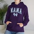 Floral Mama Hoodie - Comfortable Unisex Heavy Blend Sweatshirt for Moms - GULLYDESIGN