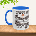 Inspirational Desert Scene Mug - 11oz & 15oz Colorful Coffee Cup for Faith & Encouragement - GULLYDESIGN