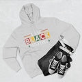 Black History Three-Panel Fleece Hoodie - Celebrate Identity & Culture - GULLYDESIGN