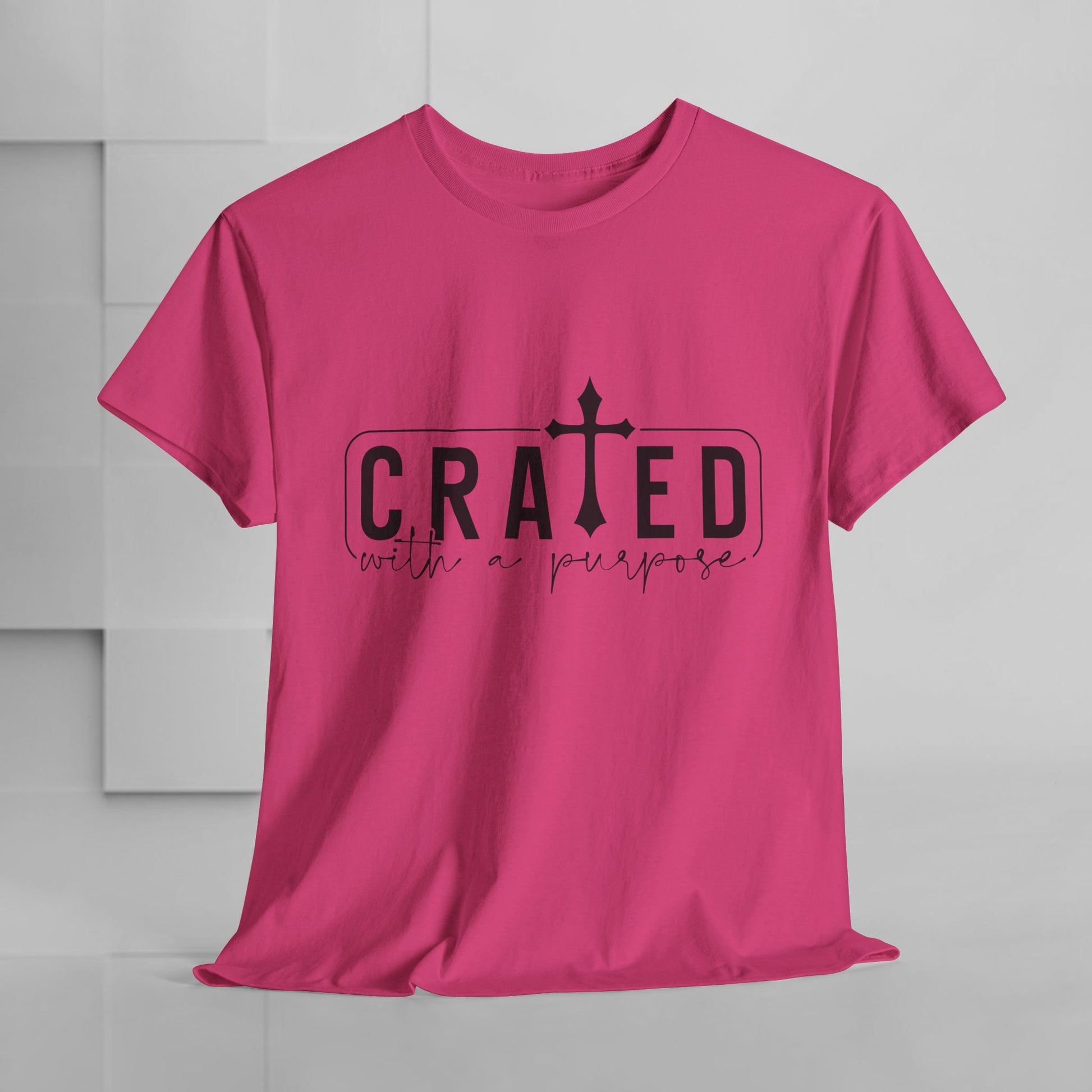 Unisex Heavy Cotton Tee - Grated with a Purpose Graphic Tee - GULLYDESIGN
