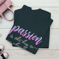 Passion is the Key Unisex Heavy Cotton Tee - Motivational T-Shirt for Inspiration and Abundance - GULLYDESIGN