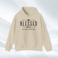 Blessed Mom Unisex Heavy Blend™ Hooded Sweatshirt - All Day Every Day - GULLYDESIGN
