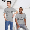 Unisex Heavy Cotton Tee - 'Powerful' Graphic Tee for Empowerment and Self-Expression - GULLYDESIGN