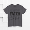 Faith Over Fear Unisex Heavy Cotton Tee - Inspirational T-Shirt - GULLYDESIGN