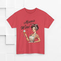 Mama Needs Wine Unisex Heavy Cotton Tee - Fun and Playful Gift for Wine Lovers - GULLYDESIGN