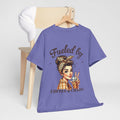 Fueled by Coffee & Chaos Unisex Tee - Fun Graphic Shirt for Coffee Lovers - GULLYDESIGN