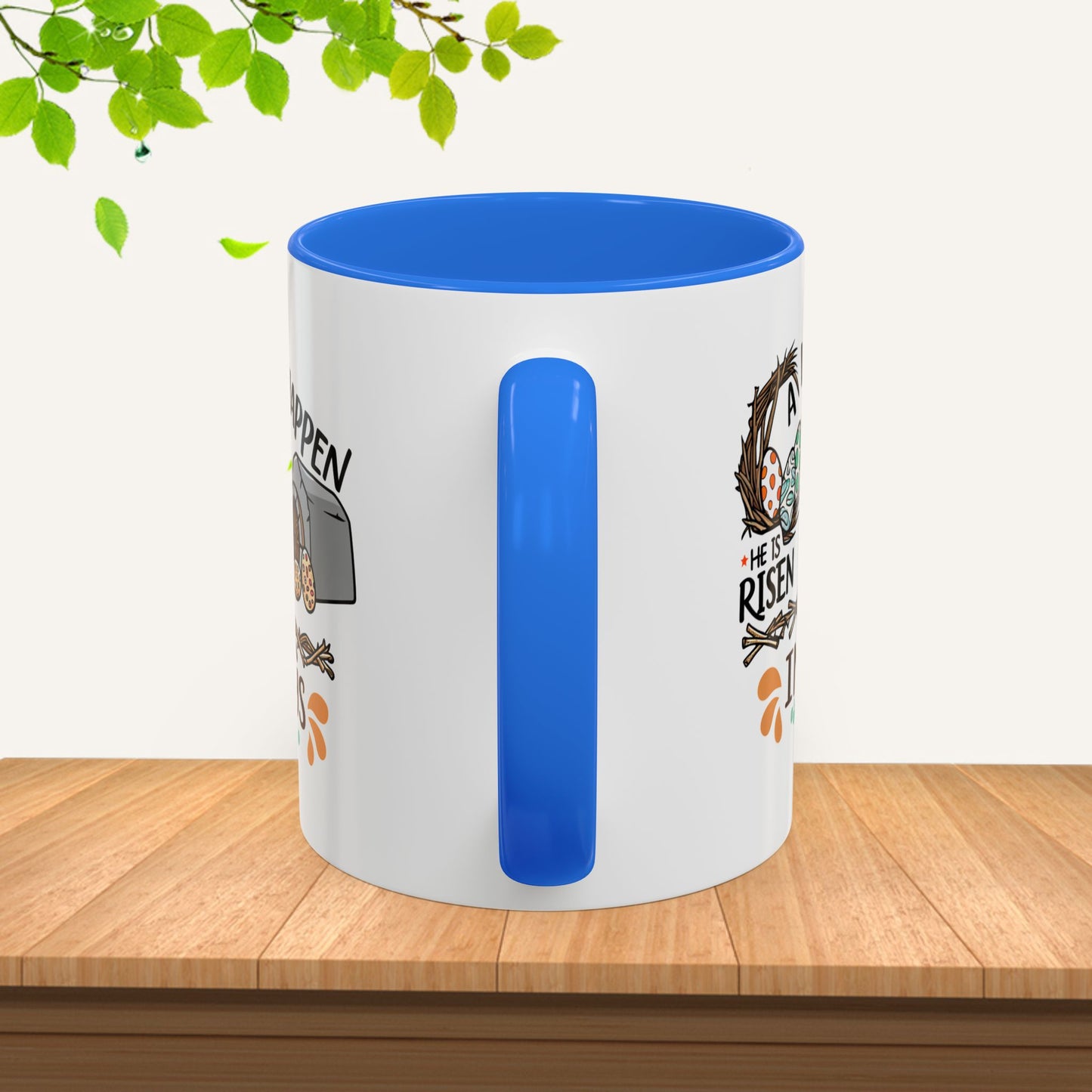 Inspirational Easter Mug - "A Lot Can Happen in 3 Days" - Colorful 11oz & 15oz Coffee Cup - GULLYDESIGN