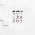 God Says I Am Unisex Heavy Cotton Tee - Inspirational Graphic T-Shirt - GULLYDESIGN