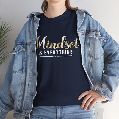 Mindset Unisex Heavy Cotton Tee - Inspirational T-Shirt for Positive Thinking
