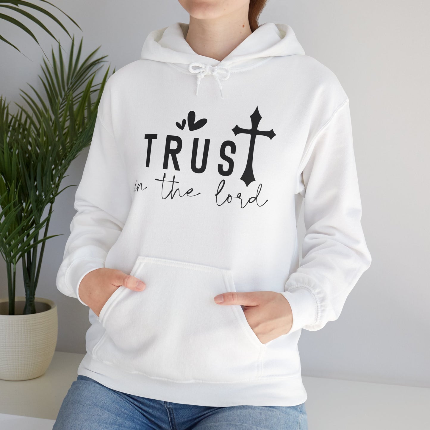 Trust in the Lord Hoodie - Unisex Heavy Blend Sweatshirt