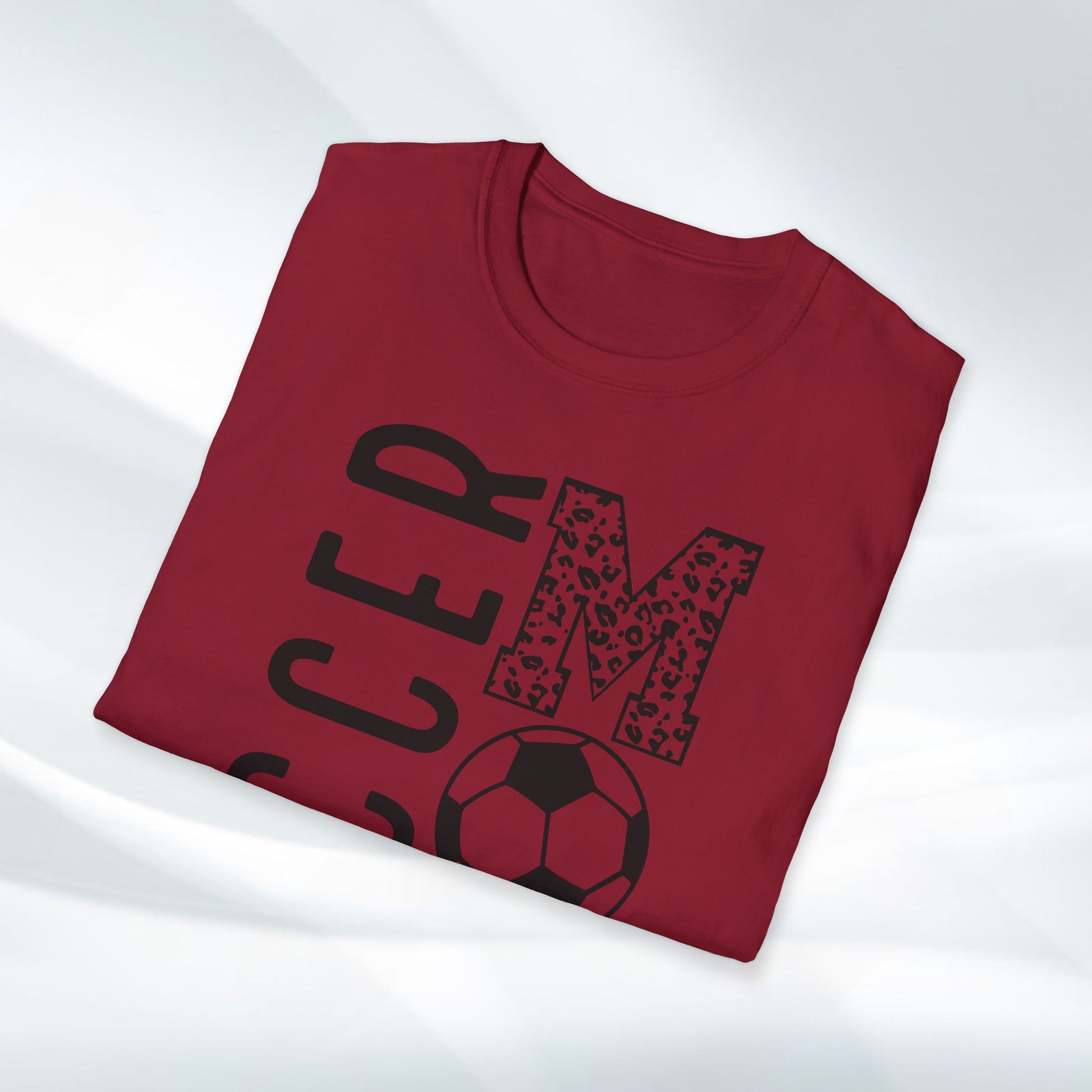 Soccer Mom Unisex Softstyle T-Shirt - Perfect Gift for Sporty Moms - GULLYDESIGN