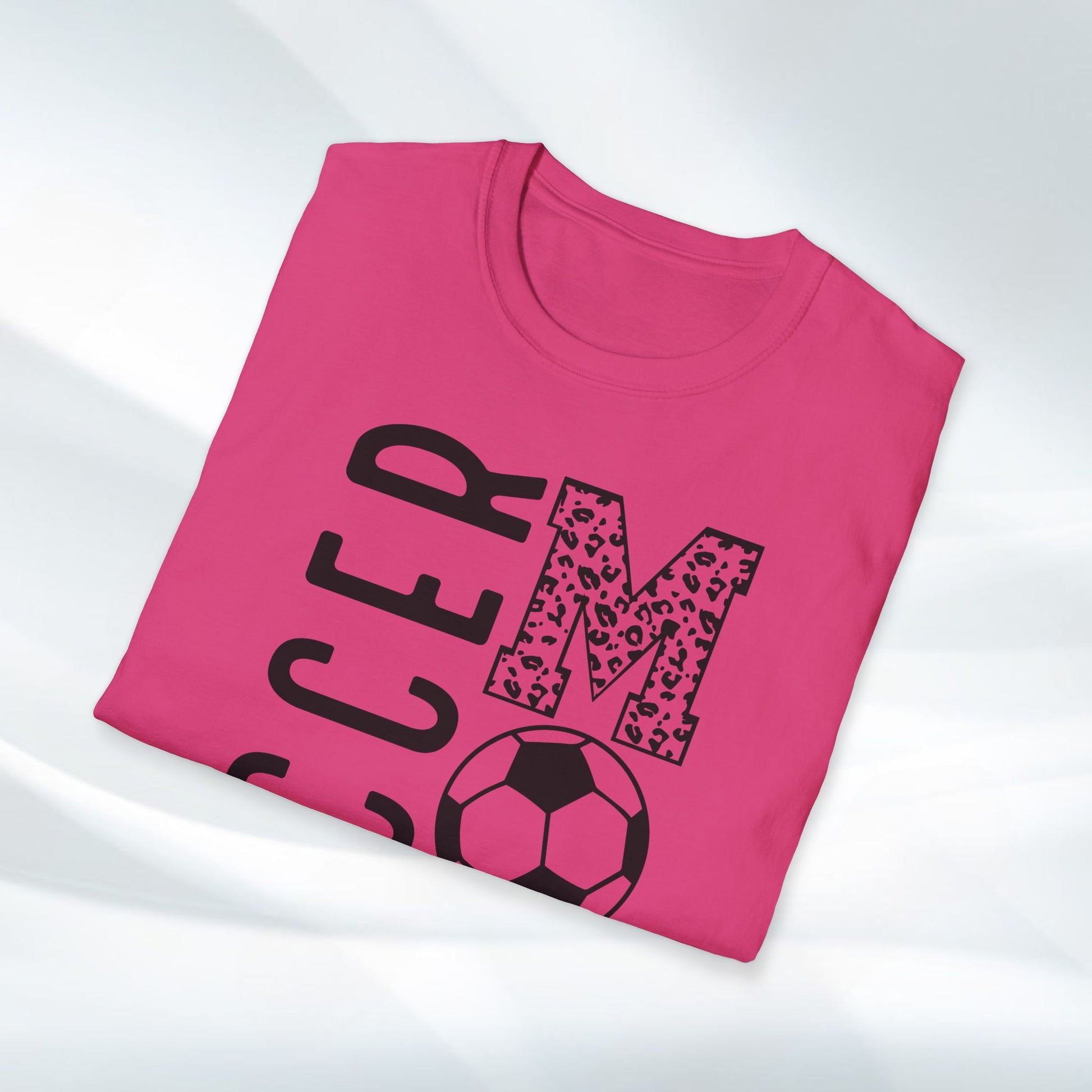 Soccer Mom Unisex Softstyle T-Shirt - Perfect Gift for Sporty Moms - GULLYDESIGN