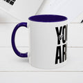 Inspirational Colorful Mug - Empowering Affirmations for Coffee Lovers - GULLYDESIGN