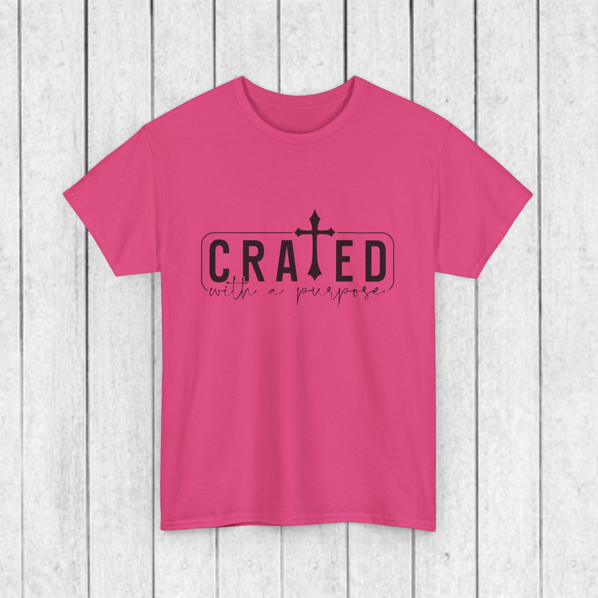 Unisex Heavy Cotton Tee - Grated with a Purpose Graphic Tee - GULLYDESIGN